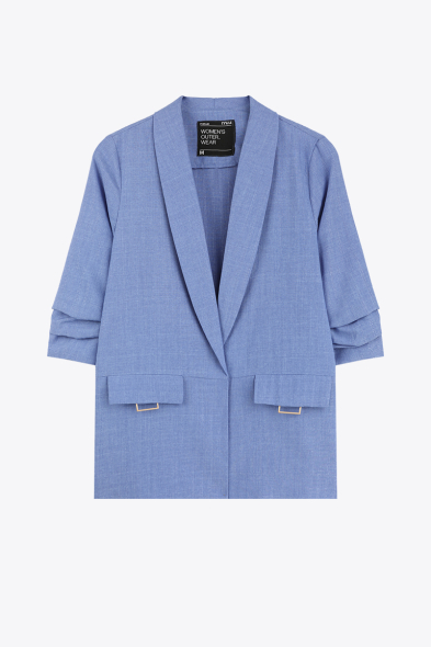 VESTE À MANCHES RETROUSSÉES