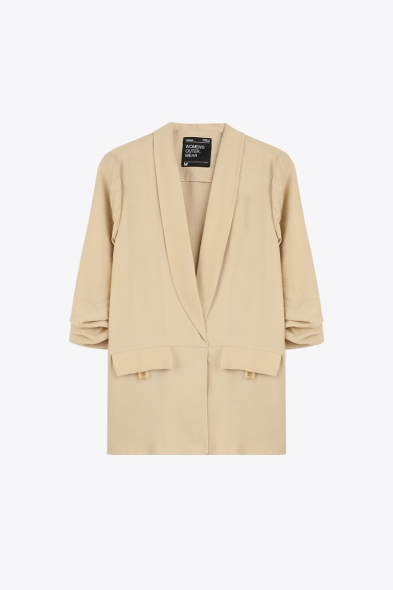 VESTE À MANCHES RETROUSSÉES
