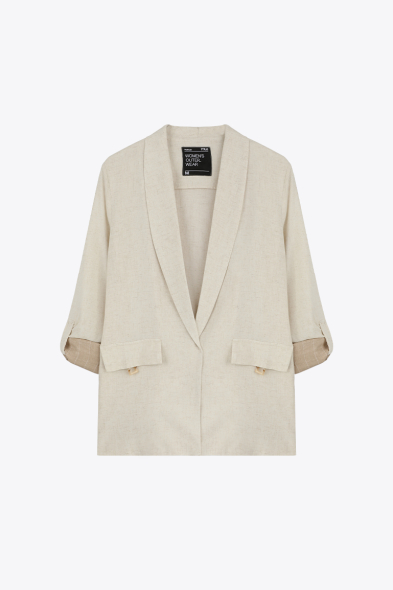 VESTE À MANCHES RETROUSSÉES