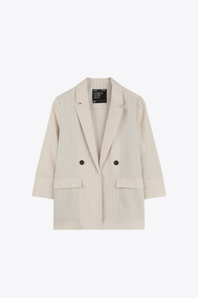 VESTE À RAYURES