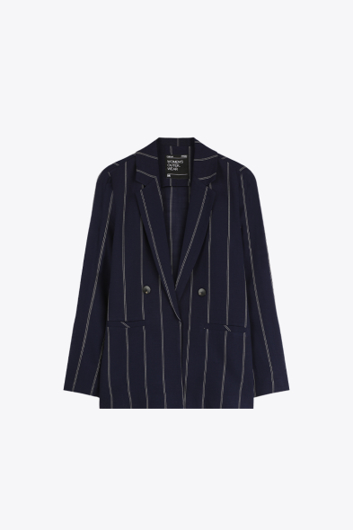 VESTE À RAYURES