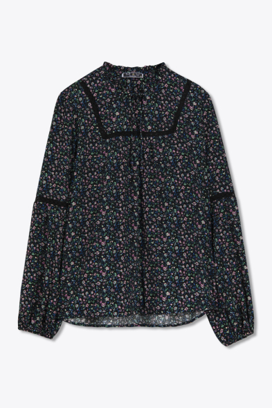 BLOUSE À DENTELLE