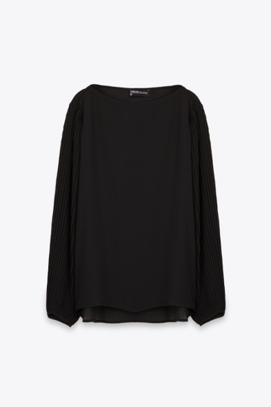 BLOUSE BI-MATIERE