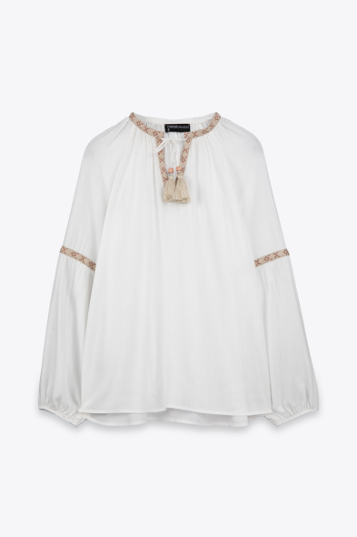 BLOUSE BOHO BRODÉE