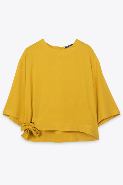 BLOUSE À NOEUD