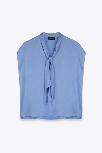 BLOUSE À CRAVATE