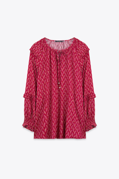 BLOUSE IMPRIMÉE