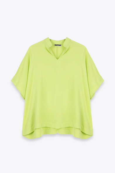 BLOUSE MANCHES LARGES