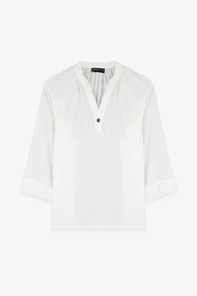 BLOUSE MANCHES LARGES