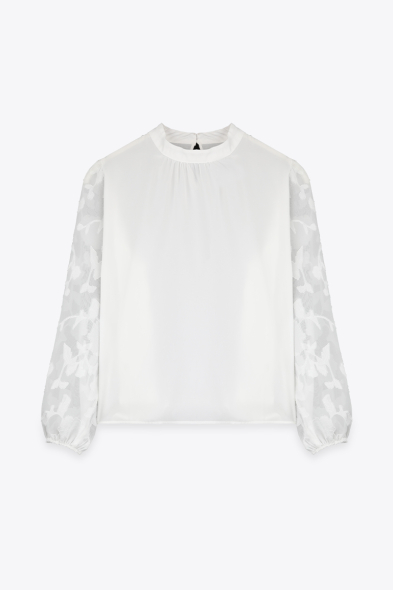 BLOUSE À DENTELLE