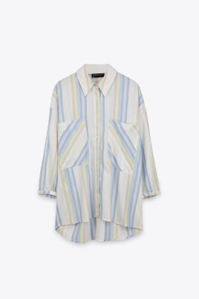 CHEMISE À RAYURES POP
