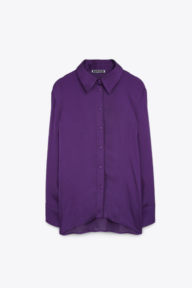 CHEMISE SATINÉE