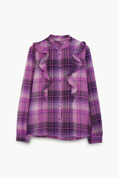 CHEMISE À CARREAUX