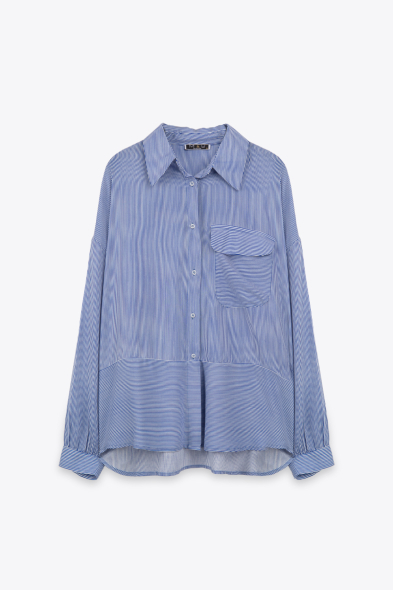 CHEMISE À RAYURES