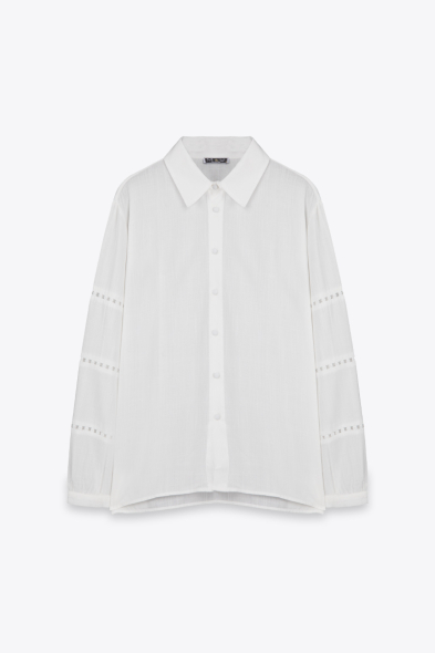 CHEMISE ROMANTIQUE AVEC DENTELLE