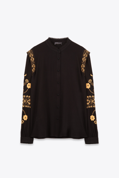 Chemise brodée