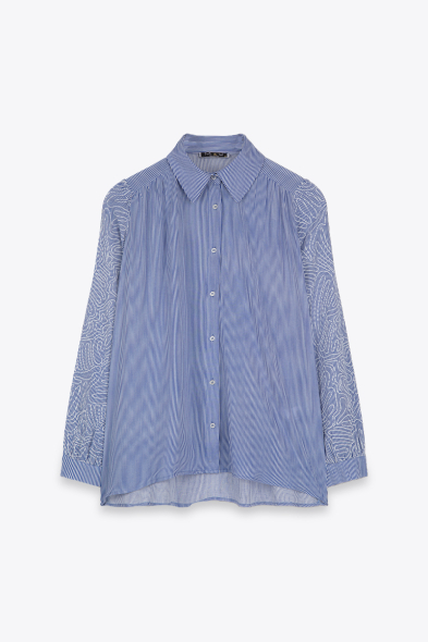 CHEMISE À RAYURES