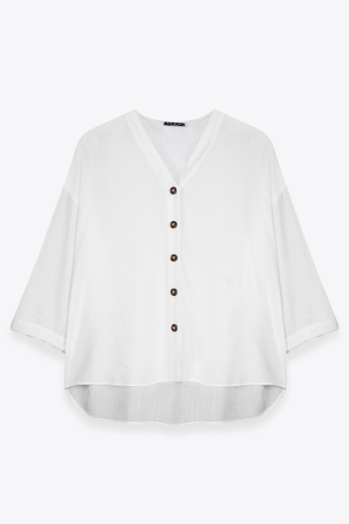CHEMISE MANCHES LARGES