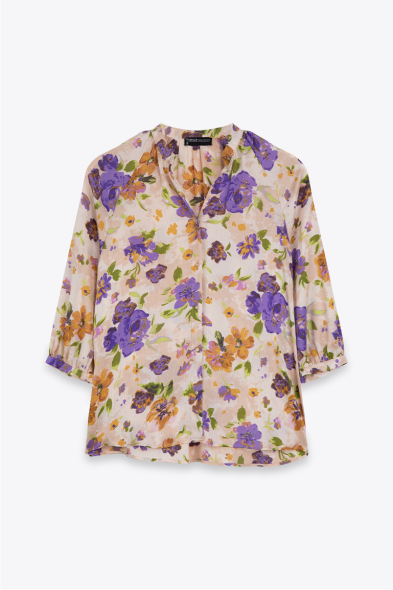 CHEMISE AMPLE IMPRIMÉE