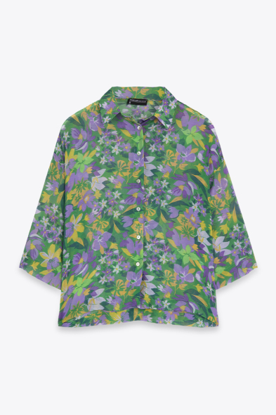 CHEMISE EN VOILE DE COTON