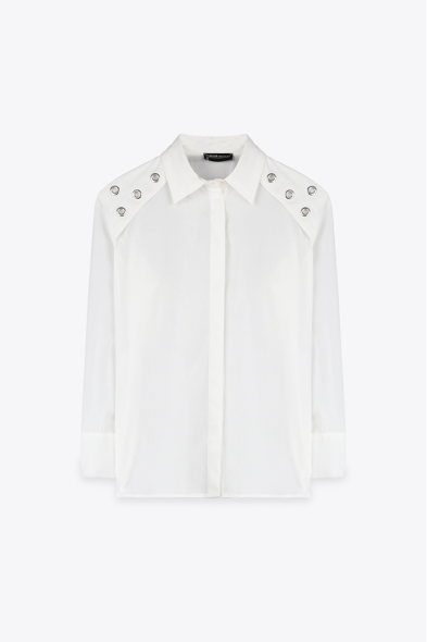 CHEMISE  À OEILLETS