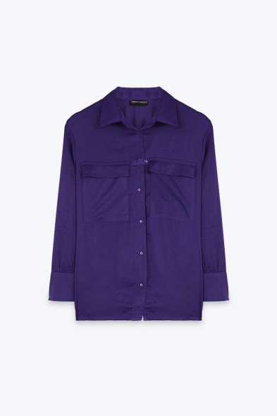 CHEMISE SATINÉE