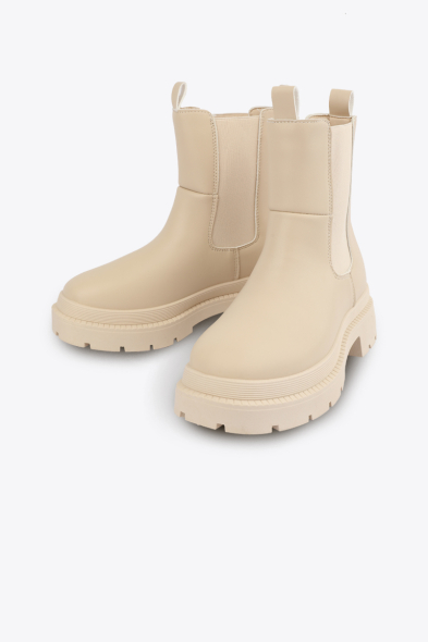 BOTTINES PLATES MONTANTES