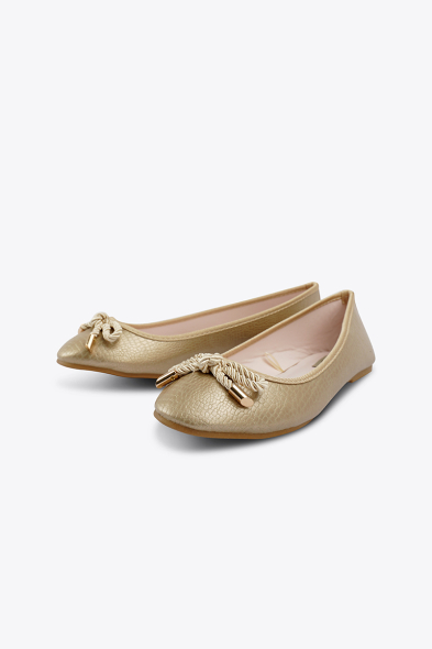 Ballerines à noeuds