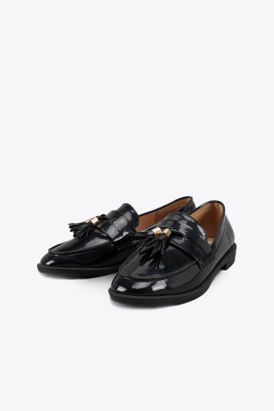 Mocassins à pompons