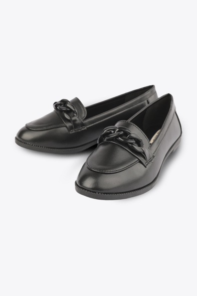 MOCASSIN PLATS À MAILLONS