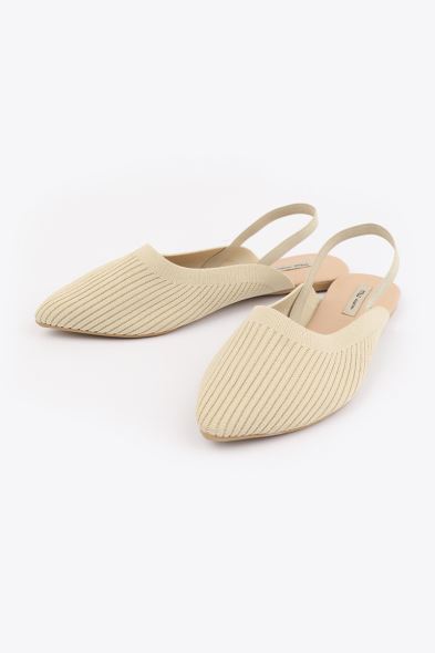 BALLERINES SLINGBACK EN MAILLE