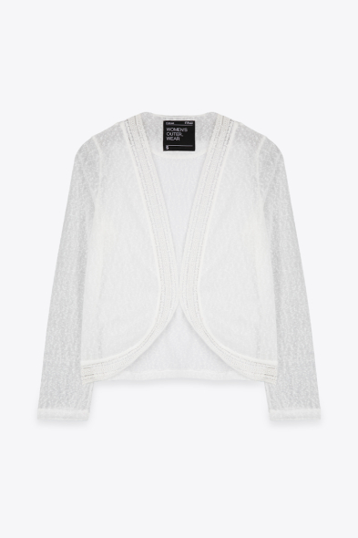 GILET DENTELLE