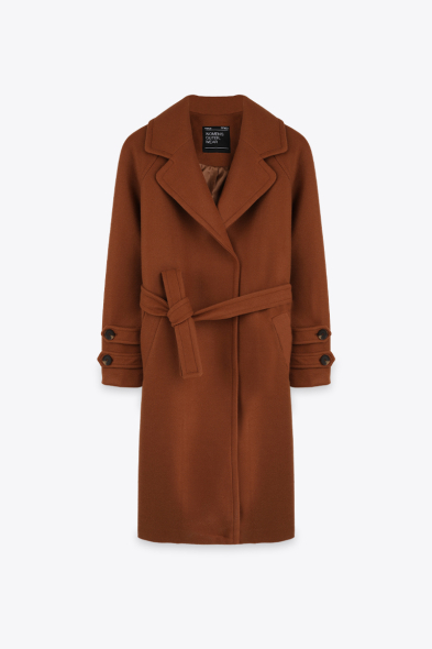 MANTEAU DOUX CROISÉ