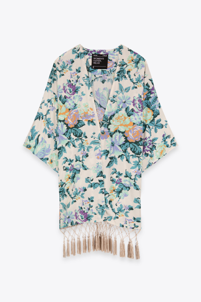 KIMONO IMPRIMÉ FLORAL