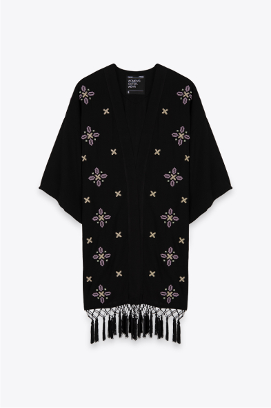 KIMONO AVEC BRODERIE