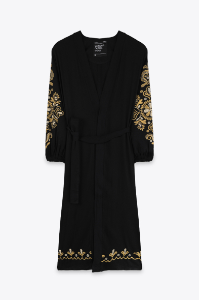 KIMONO À SÉRIGRAPHIE
