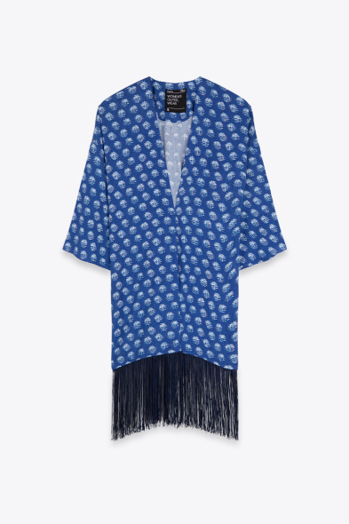 KIMONO AVEC FRANGES