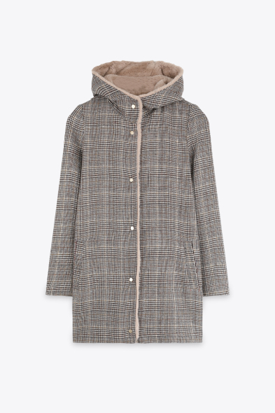 MANTEAU À FOURRURE