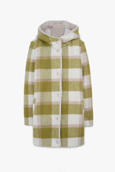 MANTEAU À CARREAUX