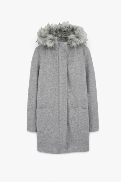 MANTEAU À ZIP
