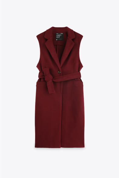 MANTEAU SANS MANCHES