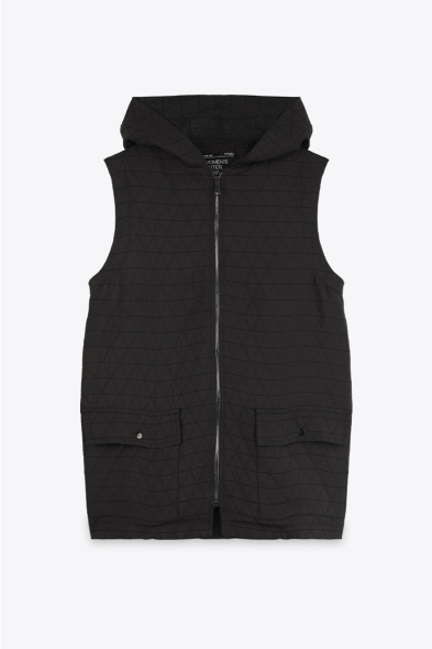 MANTEAU MATELASSÉ SANS MANCHES