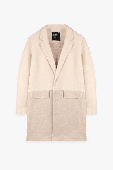 MANTEAU BICOLOR