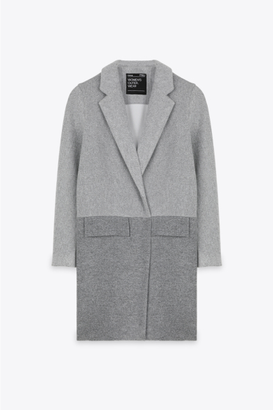 MANTEAU BICOLORE