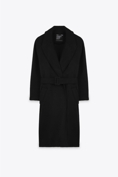 MANTEAU À CEINTURE