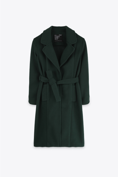 MANTEAU DOUX CROISÉ