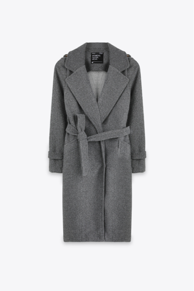 MANTEAU DOUX CROISÉ