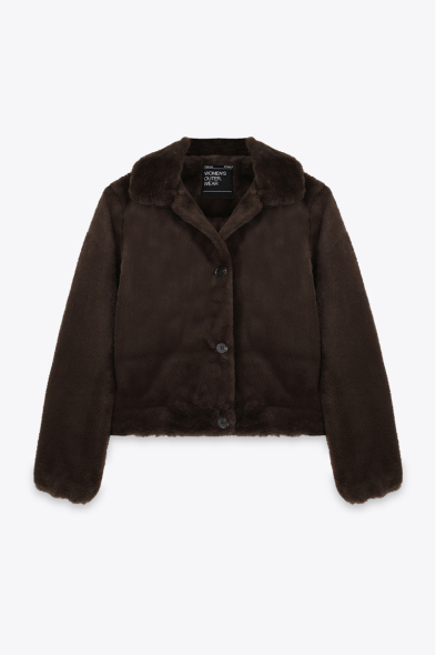 MANTEAU COURT EN FOURRURE