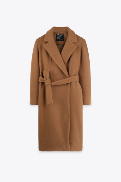 MANTEAU DOUX CROISÉ