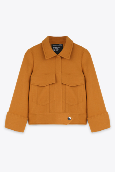 MANTEAU COURT OVERSIZE